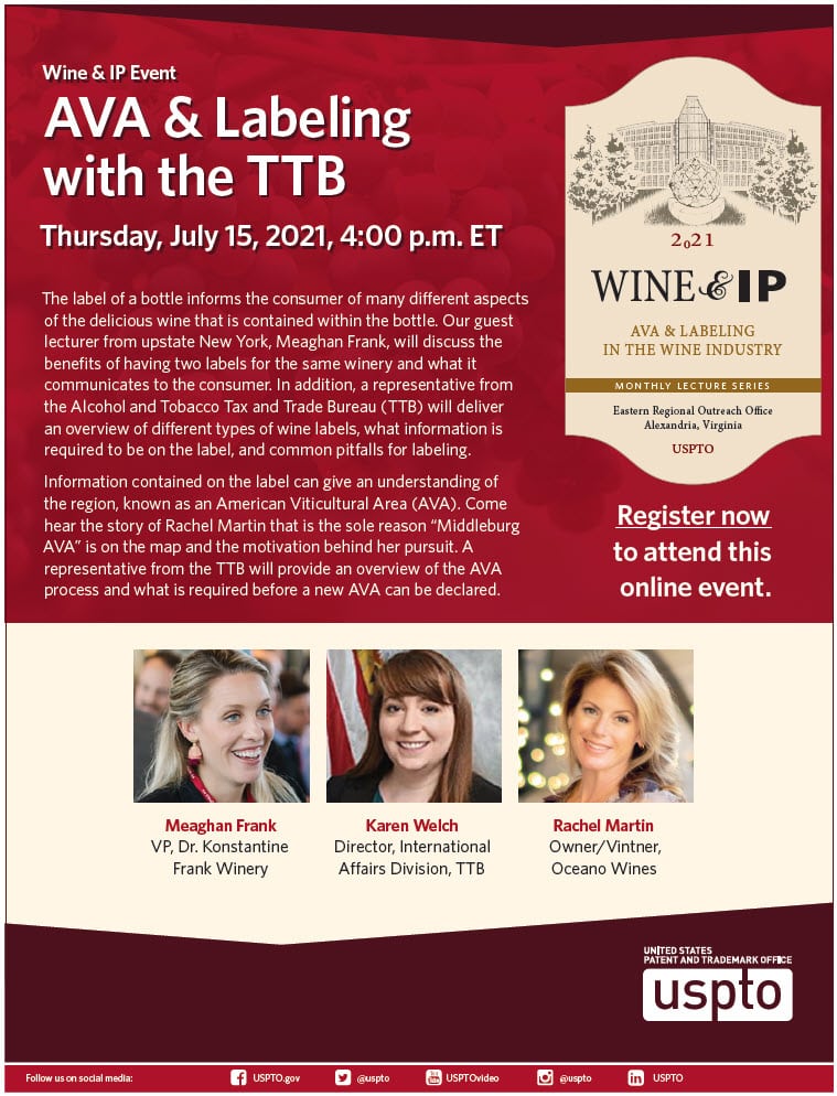 Wine & IP: AVA & Labeling in the Wine Industry